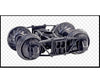 Micro Trains 502000 Arch Bar Trucks - Less Couplers 1 Pair &