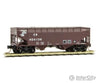 Micro Trains N 5500530 33 2-Bay Offset-Side Hopper - Ready To Run -- Conrail 404138 (Boxcar Red