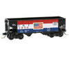 Micro Trains N 55430 33 Twin Bay Offset Side Hopper -- Cambria & Indiana #1976 (Bicentennial Scheme