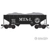 Micro Trains N 5550620 33 2-Bay Offset-Side Hopper - Ready To Run -- Medford Talent & Lakecreek