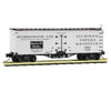 Micro Trains N 5800380 36’ Wood-Sheathed Ice Reefer Santa Fe 960 (White Black Early Route Logo)