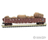 Micro Trains N 6200080 50’ Composite Gondola With Fishbelly Sides Drop Ends Scrap Load - Ready T