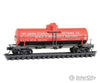 Micro Trains N 6500216 39’ Single-Dome Tank Car Union Starch & Refining Co. Gatx #6719 (Red Black