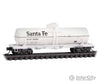 Micro Trains N 6500286 39’ Single-Dome Tank Car Santa Fe #98304 (White Black Cooper Lettering)