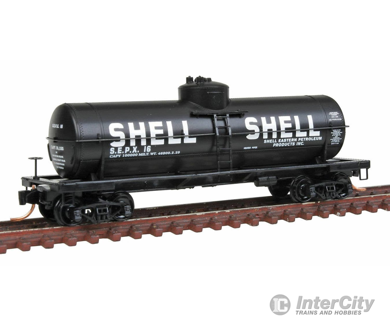 Micro Trains N 6500830 39’ Single-Dome Tank Car Shell Sepx #16 (Black White Billboard Lettering