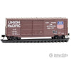 Micro Trains N 6800551 40 Double-Door Boxcar No Roofwalk & High Ladders - Ready To Run -- Union