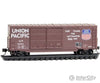 Micro Trains N 6800552 40 Double-Door Boxcar No Roofwalk & High Ladders - Ready To Run -- Union