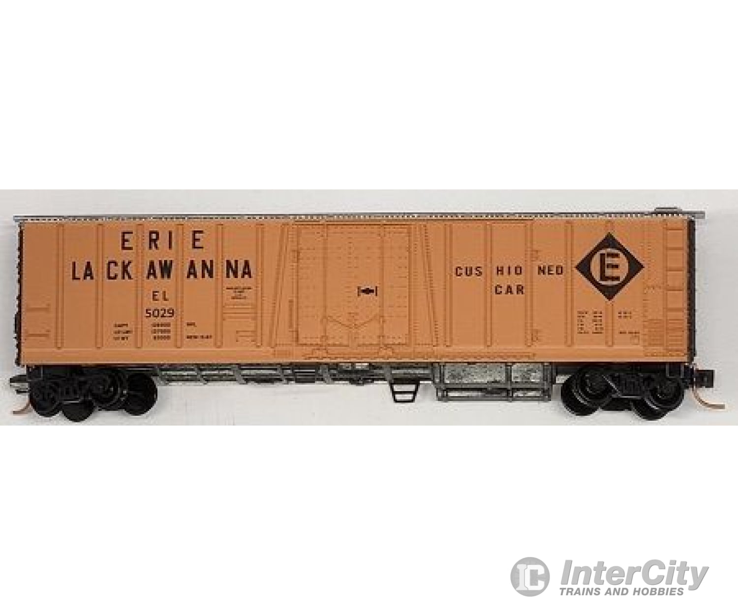 Micro Trains N 7000020 51 3-3/4 Rib-Side Mechanical Reefer - Ready To Run -- Erie Lackawanna #5029