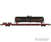 Micro Trains Z 7100570 894 Tofc Intermodal Flatcar With Wrecked Car Load - Ready To Run -- Redstreak