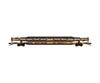 Micro Trains HO Scale 71144891 89 Flat Car w/Wrecked Flatcar Load - Kit - TTX #964934 (yellow weathered) - Freight Cars