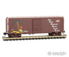 Micro Trains N 7300260 40 Single-Door Boxcar No Roofwalk - Ready To Run -- Union Pacific Herb-1