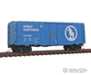 Micro Trains N 7400030 40 Plug-Door Boxcar No Roofwalk - Ready To Run -- Great Northern #6650 (Big