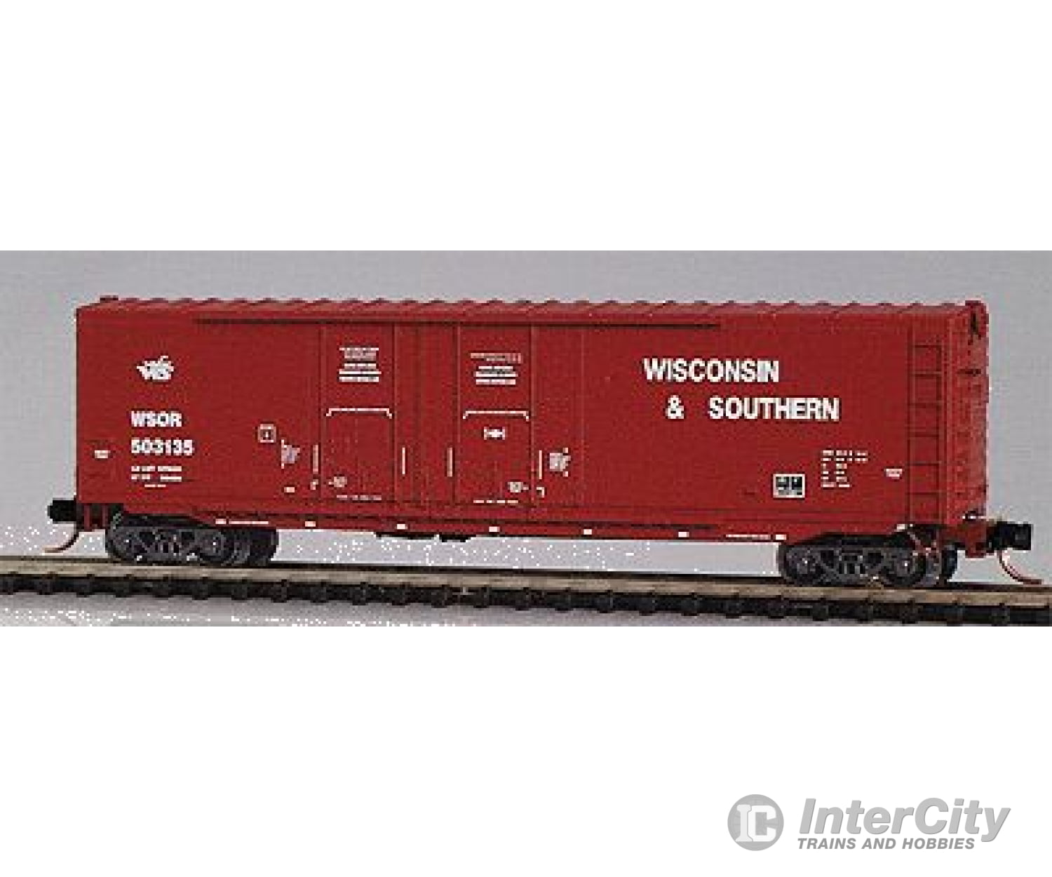 Micro Trains N 75070 50 Standard Box Double Plug Doors W/O Roofwalk -- Wisconsin & Southern #503135