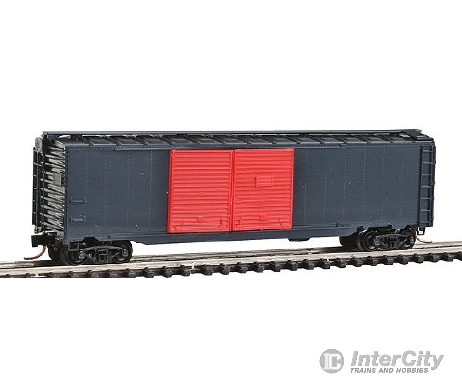 Micro Trains N 7800000 50 Double-Door Auto Boxcar With End Doors - Ready To Run -- Undecorated