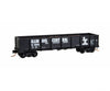 Micro Trains N 8300090 40 Drop-Bottom Gondola - Ready To Run -- Illinois Central #968915 (Black