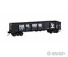 Micro Trains N 8300090 40 Drop-Bottom Gondola - Ready To Run -- Illinois Central #968915 (Black