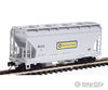 Micro Trains N 92180 Acf 2-Bay Center-Flow Covered Hopper W/4 Round Hatches -- Blue Circle Cement