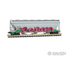 Micro Trains N 9344150 Acf 3-Bay Center Flow Covered Hopper With Round Hatches - Ready To Run Acfx