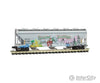 Micro Trains N 9344150 Acf 3-Bay Center Flow Covered Hopper With Round Hatches - Ready To Run Acfx