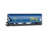 Micro Trains N 9400870 Acf 3-Bay Center Flow Covered Hopper With Elongated Hatches - Ready To Run