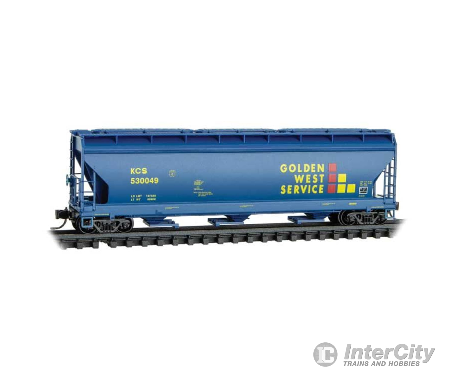 Micro Trains N 9400870 Acf 3-Bay Center Flow Covered Hopper With Elongated Hatches - Ready To Run