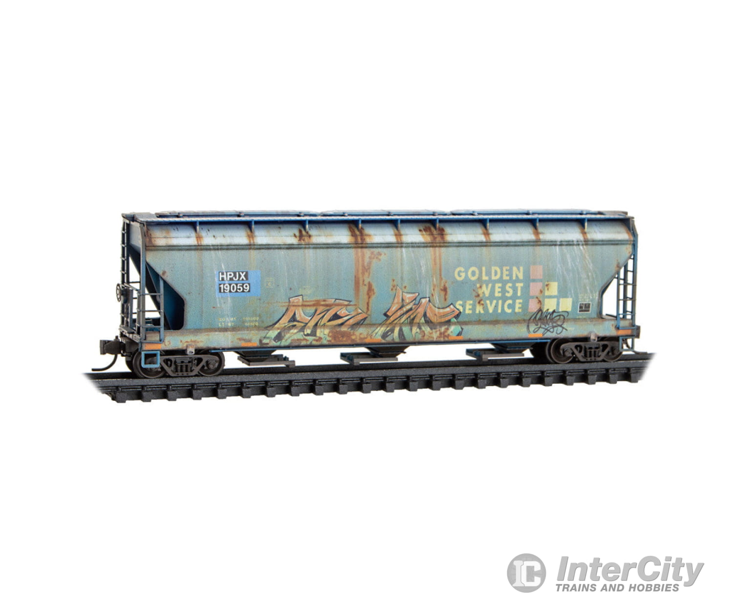 Micro Trains N 9444900 Cvrd Hopp Wthrd Gws 19059 Freight Cars