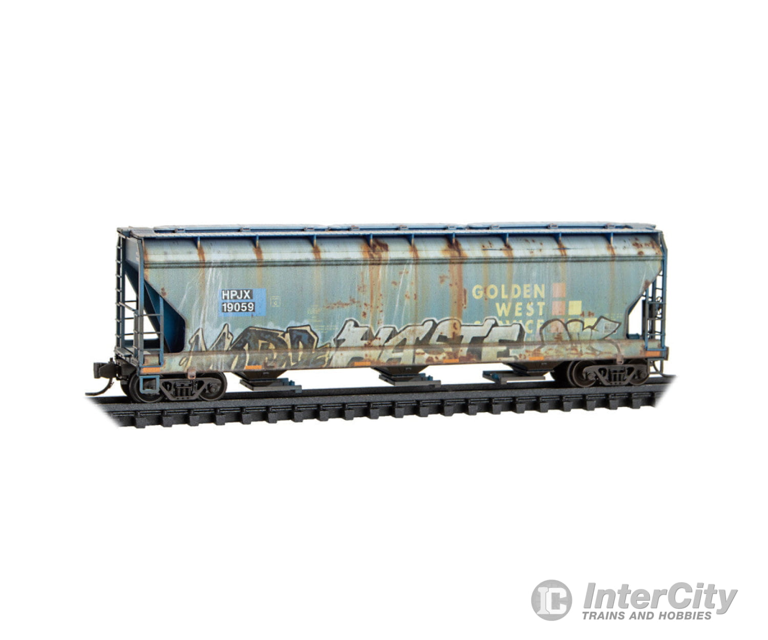 Micro Trains N 9444900 Cvrd Hopp Wthrd Gws 19059 Freight Cars