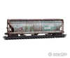 Micro Trains N 9444960 ACF 3-Bay Center Flow Covered Hopper with Elongated Hatches - Conrail #886293 (Weathered Boxcar