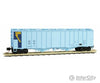 Micro Trains N 9800011 50 Airslide Covered Hopper - Ready To Run -- Gatx Leasing Gacx #47906 (Blue