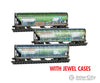 Micro Trains N 98305077 Hopper 3-Pk Wthrd Mrl Freight Cars
