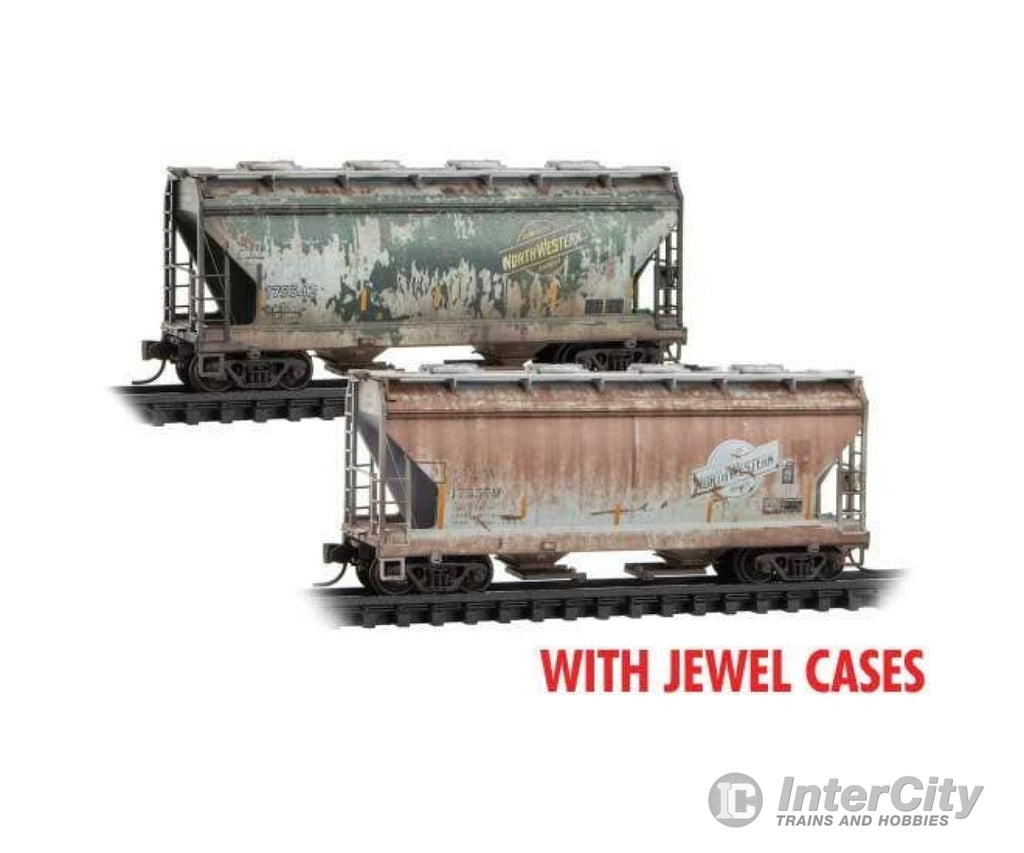 Micro Trains N 98305084 Acf 39’ 2-Bay Center-Flow Covered Hopper - Round Hatch Ready To Run