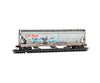 Micro Trains N 98305106 ACF 3-Bay Center Flow Covered Hopper w/Elongated Hatch 2-Pack - Canadian Pacific SOO #116400