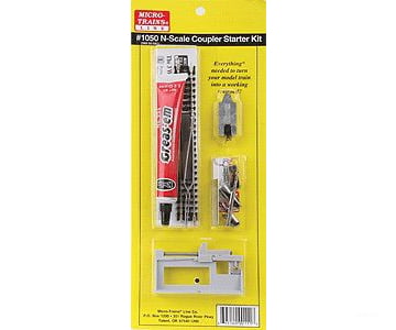 Micro Trains 98800081 Coupler Starter Kit - Includes 1/4Oz 6G Greas-Em Dry Lubricant Couplers &