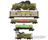 Micro Trains N 99321350 Hobo Spider Express Halloween Train Set - Standard Dc -- Emd Ft-A 5 Cars