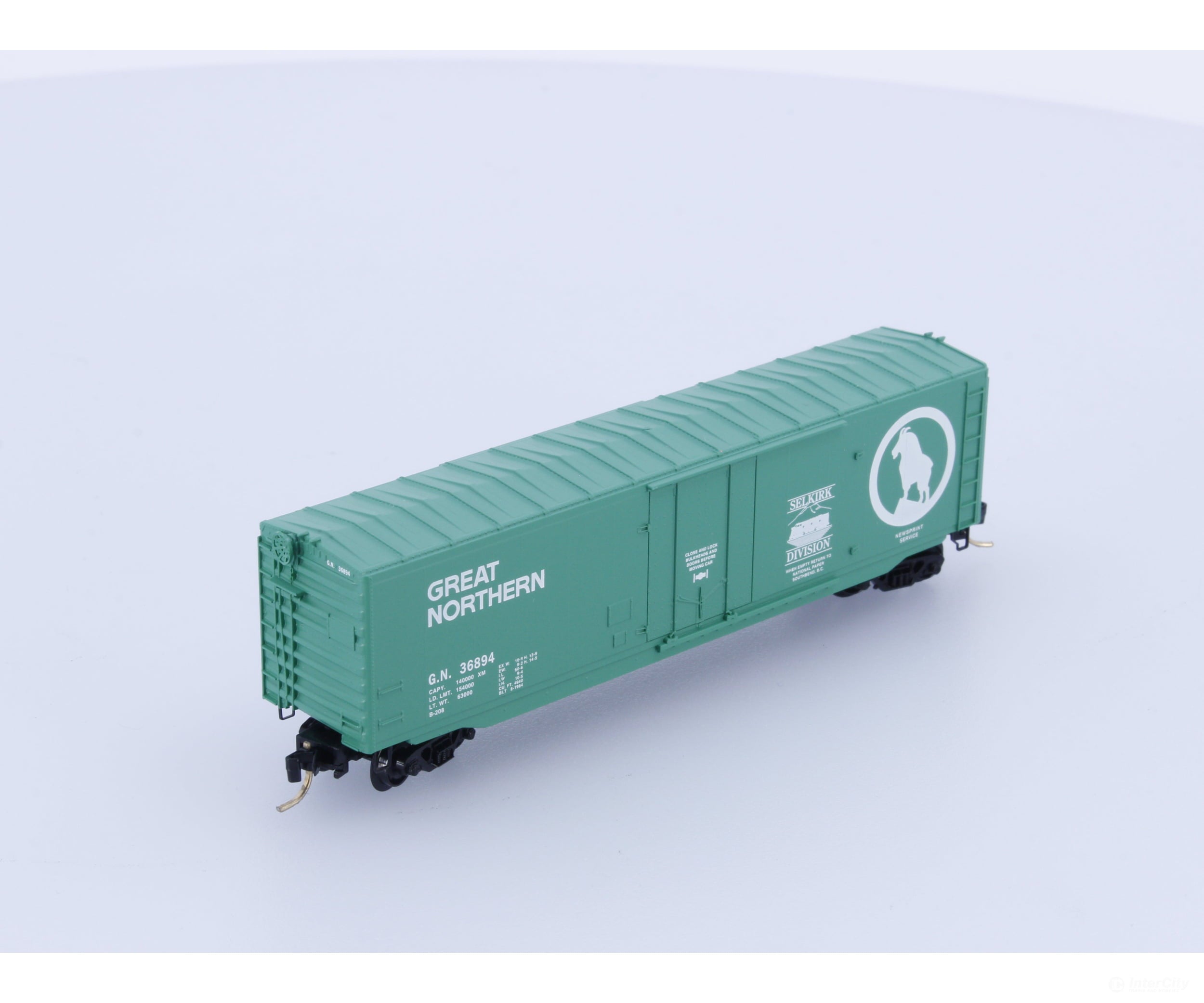 Micro Trains N Special Run Brian Morgan’s Selkirk Division 50 Foot Plug Door Boxcar 36894 (#1)