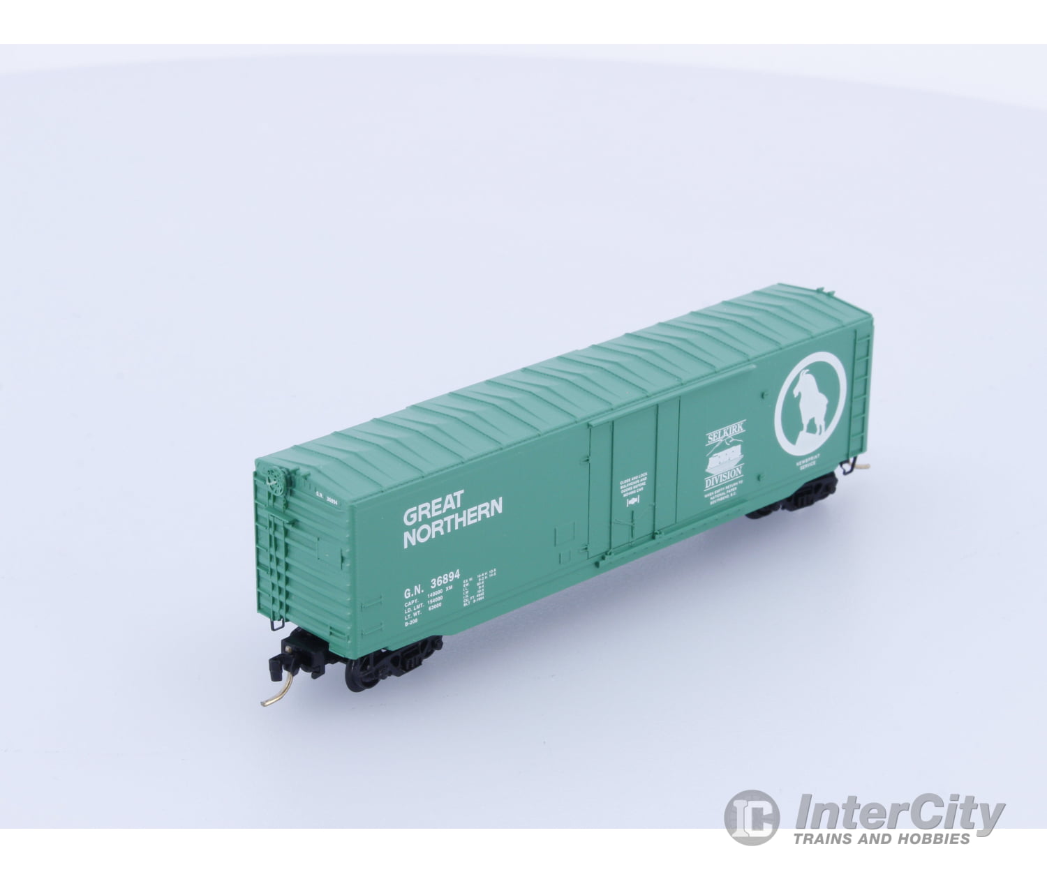 Micro Trains N Special Run Brian Morgan’s Selkirk Division 50 Foot Plug Door Boxcar Great