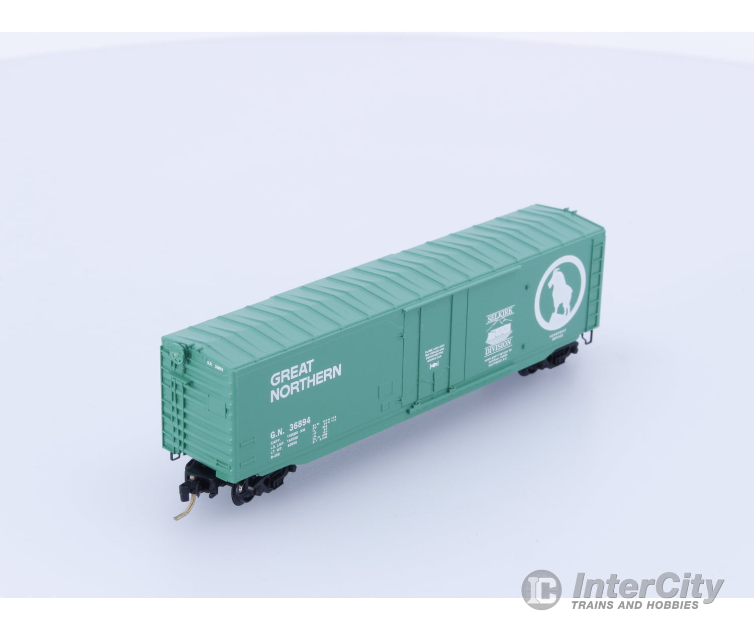 Micro Trains N Special Run Brian Morgan’s Selkirk Division 50 Foot Plug Door Boxcar Great