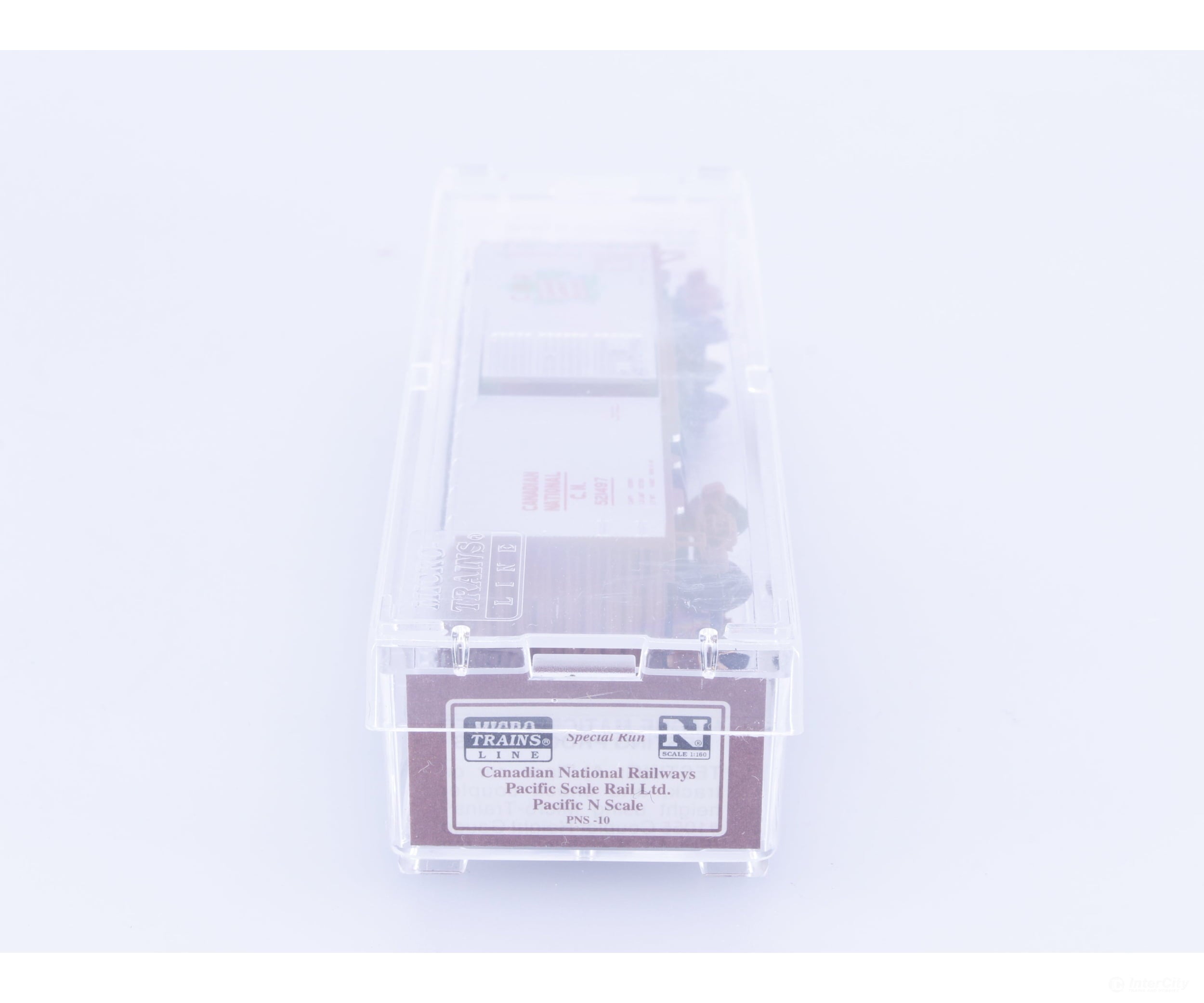 Micro Trains PNS-10 N 40’ Steel Boxcar Special Run Canadian National (CN) 521497 Freight Cars
