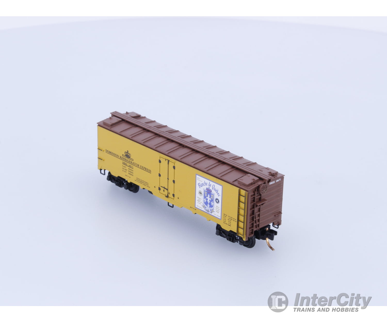 Micro Trains Pns-17 N Dominion Refrigerator Express Blanche De Quebec 18671 (#2) Freight Cars