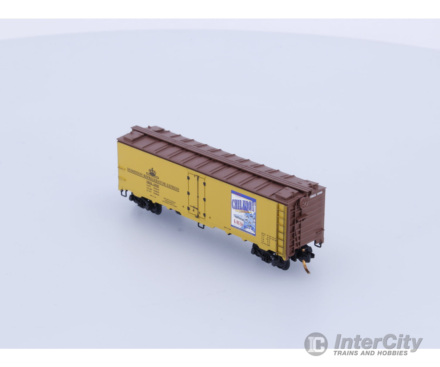 Micro Trains Pns-22 N Dominion Refrigerator Express Chilkoot Lager 18980 (#2) Freight Cars