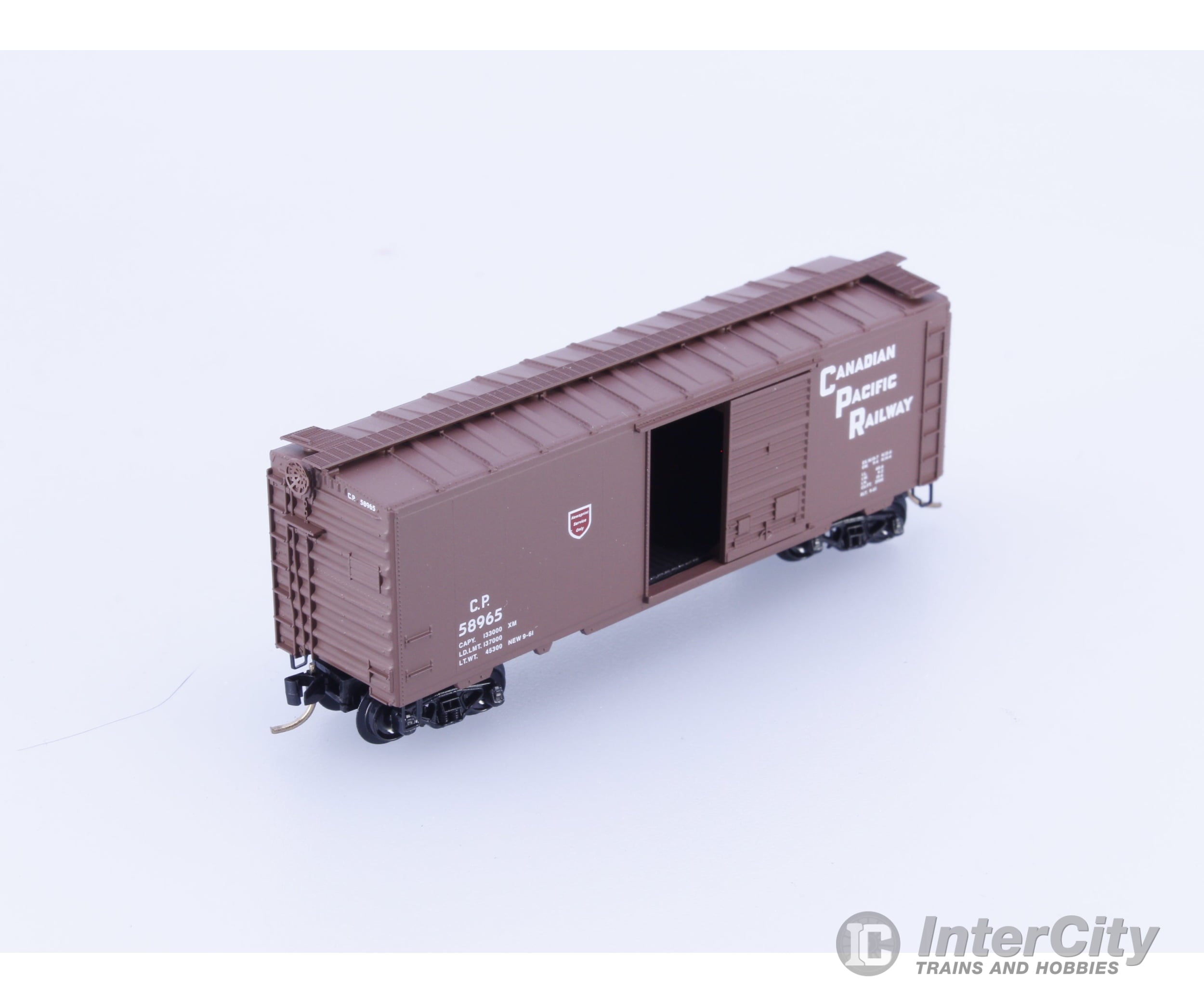 Micro Trains PNS-7 N 40’ Single Door Boxcar Special Run Canadian Pacific (CP) 58965 Freight Cars