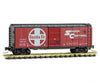 Micro Trains Z 50000047 40 Single-Door Boxcar - Ready To Run -- Santa Fe 16949 (Class Bx-78 Red