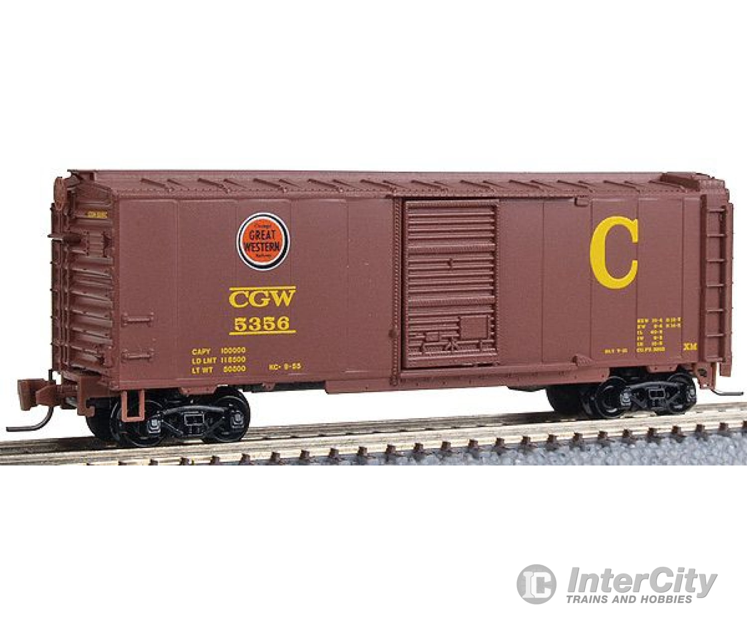 Micro Trains Z 50000431 40 Standard Boxcar W/Single Youngstown Door & Roofwalk -- Chicago Great