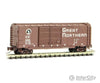 Micro Trains Z 50100250 40 Double-Door Boxcar - Ready To Run -- Great Northern #3484 (1956