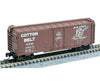 Micro Trains Z 50200202 Pcf 40 Plug Door Boxcar -- St. Louis Southwestern #30018 (Boxcar Red Blue