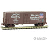 Micro Trains Z 50300191 40 Single-Door Boxcar No Roofwalk - Ready To Run -- Union Pacific 126455