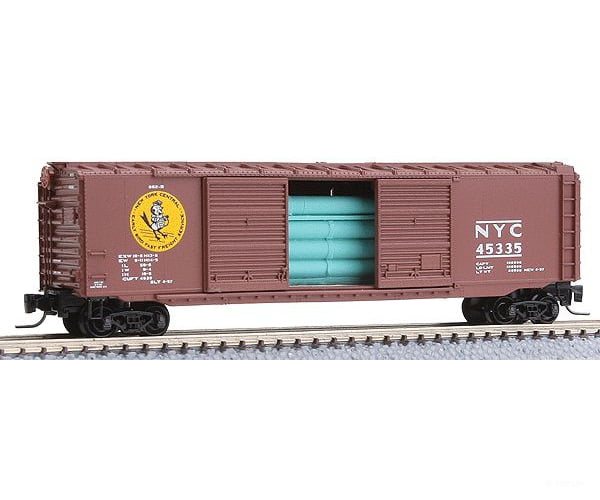 Micro Trains Z 50600161 50 Boxcar W/Youngstown Double Doors -- New York Central #45335 (Early Bird