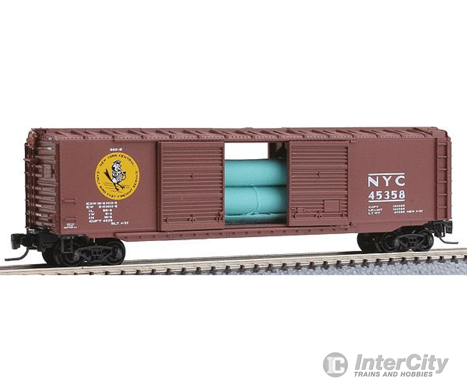 Micro Trains Z 50600162 50 Boxcar W/Youngstown Double Doors -- New York Central #45358 (Early Bird