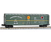 Micro Trains Z 50700472 50 Plug-Door Boxcar - Ready To Run -- Northern Pacific #97732 (Green Yellow
