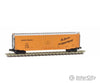 Micro Trains Z 50700631 60 Bulkhead Flatcar W/Load - Ready To Run -- Ttx #804605 (Yellow Black)